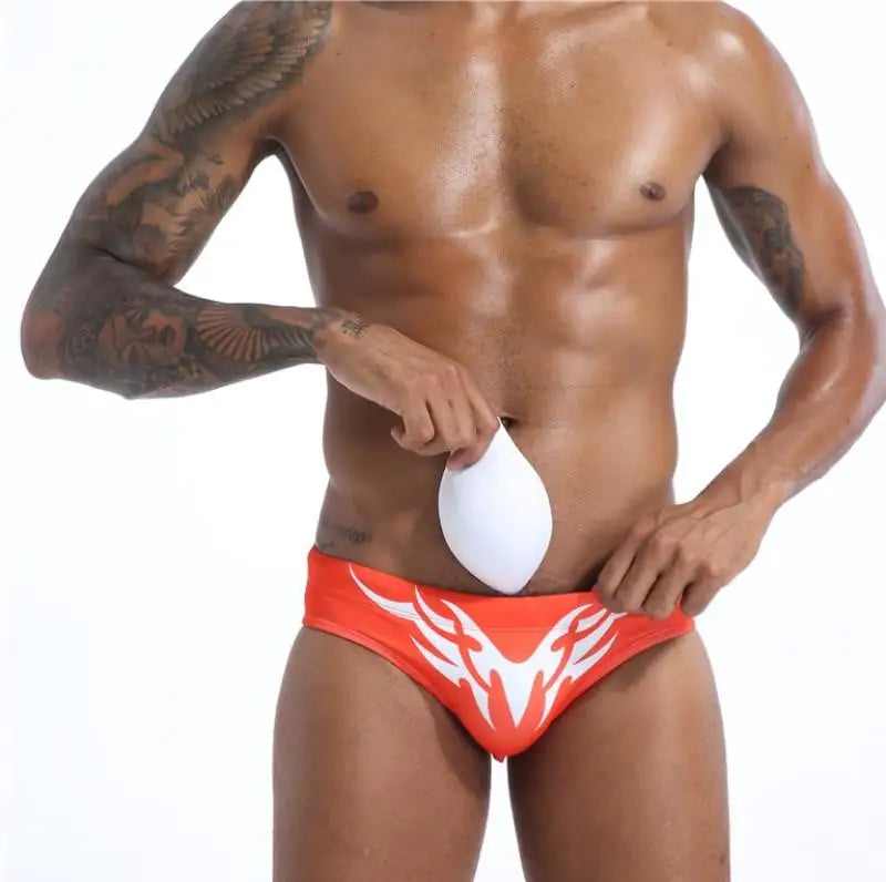 Men's Stylish Triangle Swim Shorts