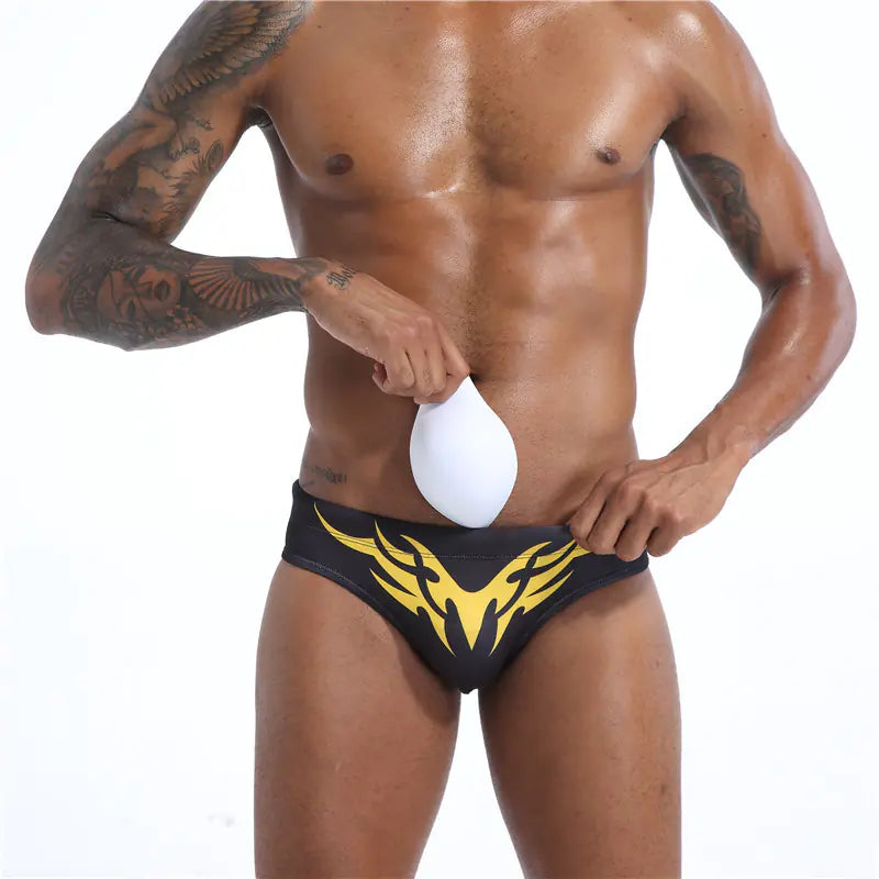 Men's Stylish Triangle Swim Shorts