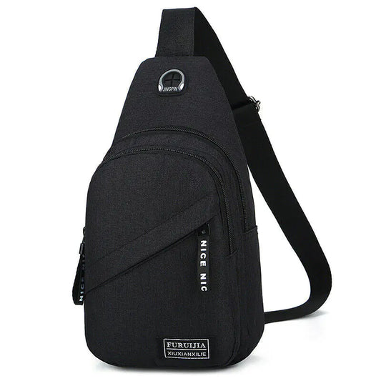 Unisex Sling Chest Bag: Multipurpose Crossbody Backpack