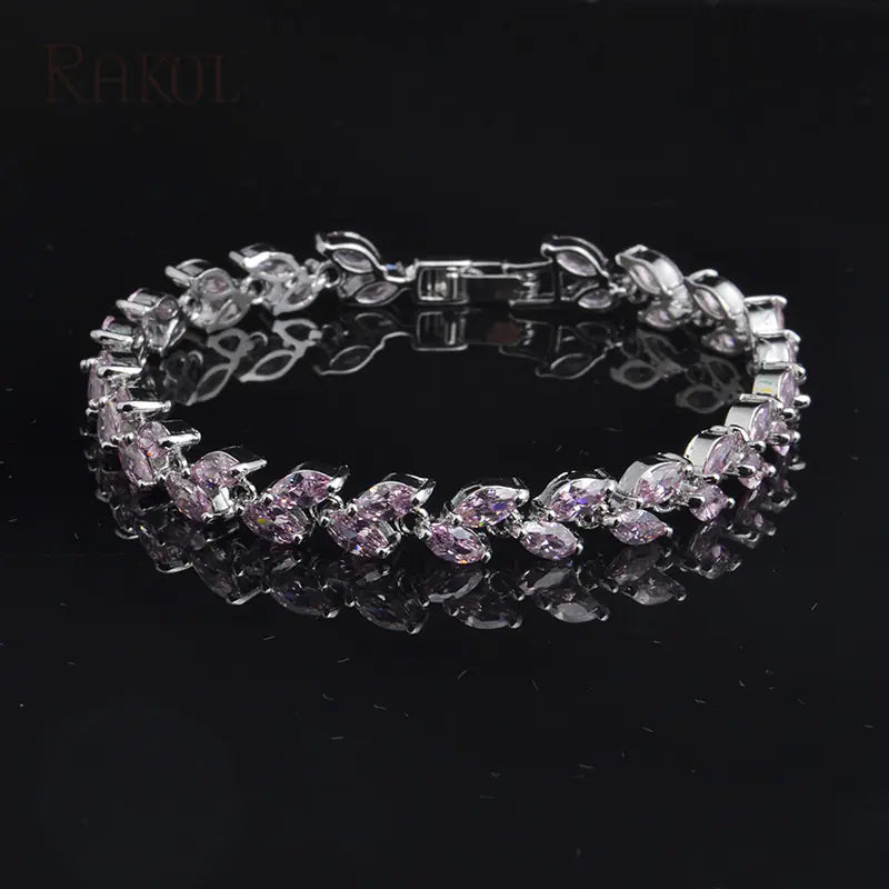 Chic Willow Geometric Zircon Bracelet