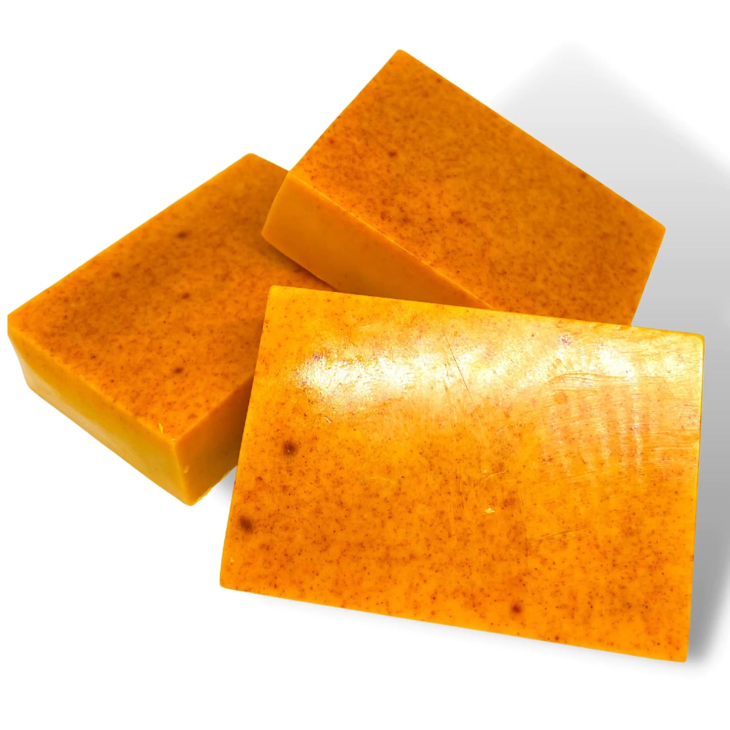 Turmeric & Kojic Brightening Soap Trio - Gentle All-Skin Formula