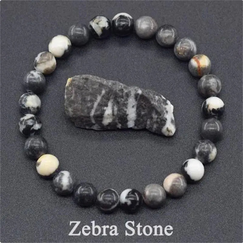 Mindful Stone Bead Yoga Bracelet