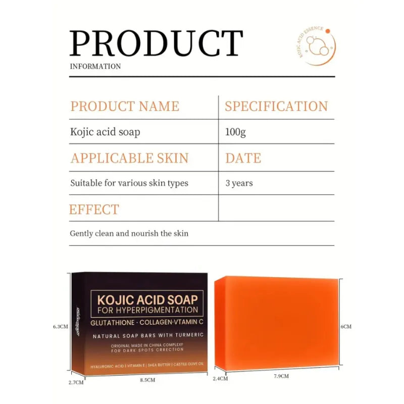 Glowing Turmeric Kojic Handcrafted Soap