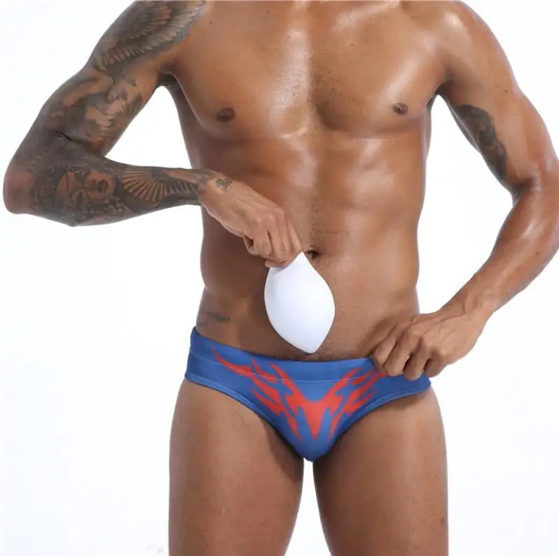 Men's Stylish Triangle Swim Shorts